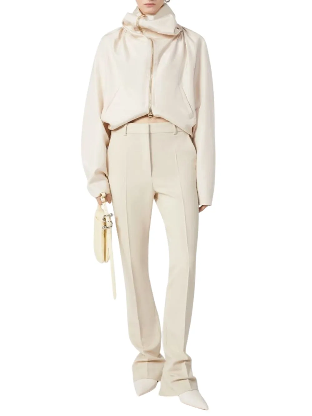 Silk Kimono Jacket - Beige sold by Wanan Luxury product image thumbnail 2