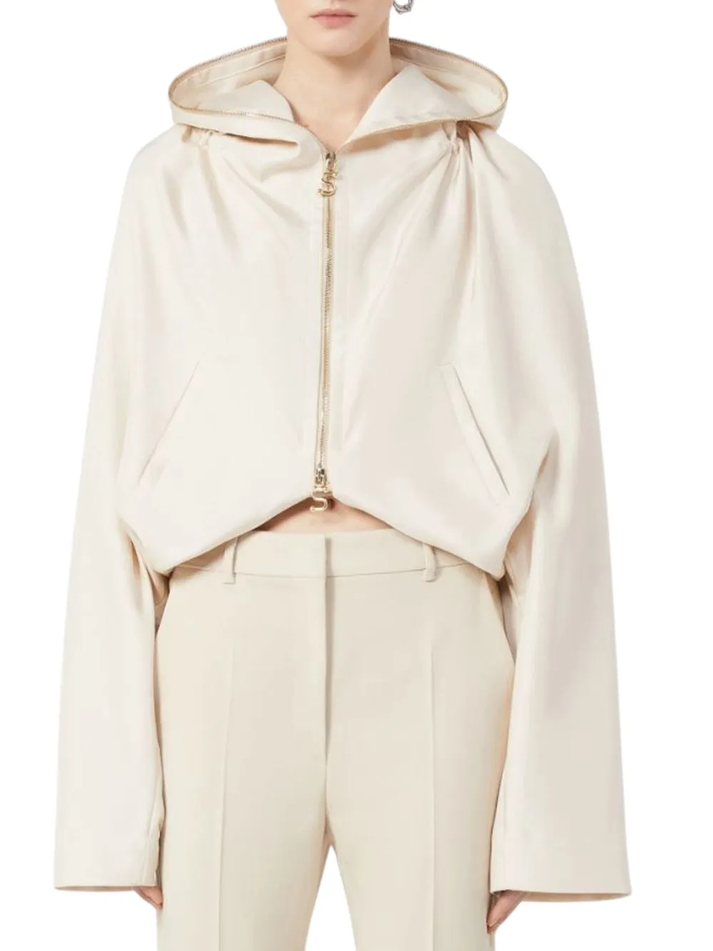 Silk Kimono Jacket - Beige sold by Wanan Luxury product image thumbnail 3