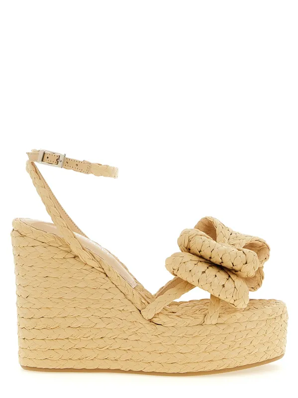 Le Cadeau Wedges Beige made by MACH & MACH
