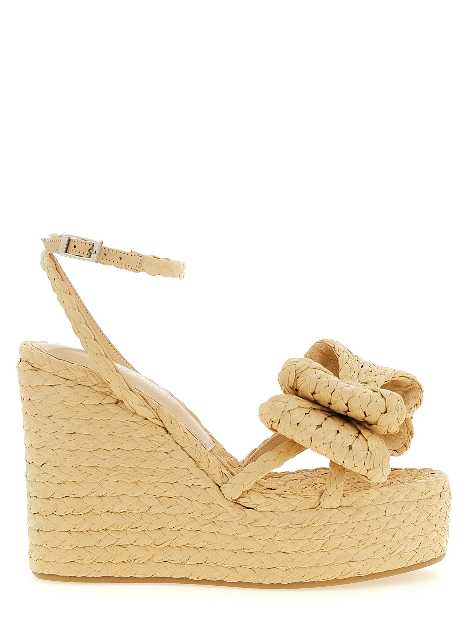 Le Cadeau Wedges Beige sold by Wanan Luxury