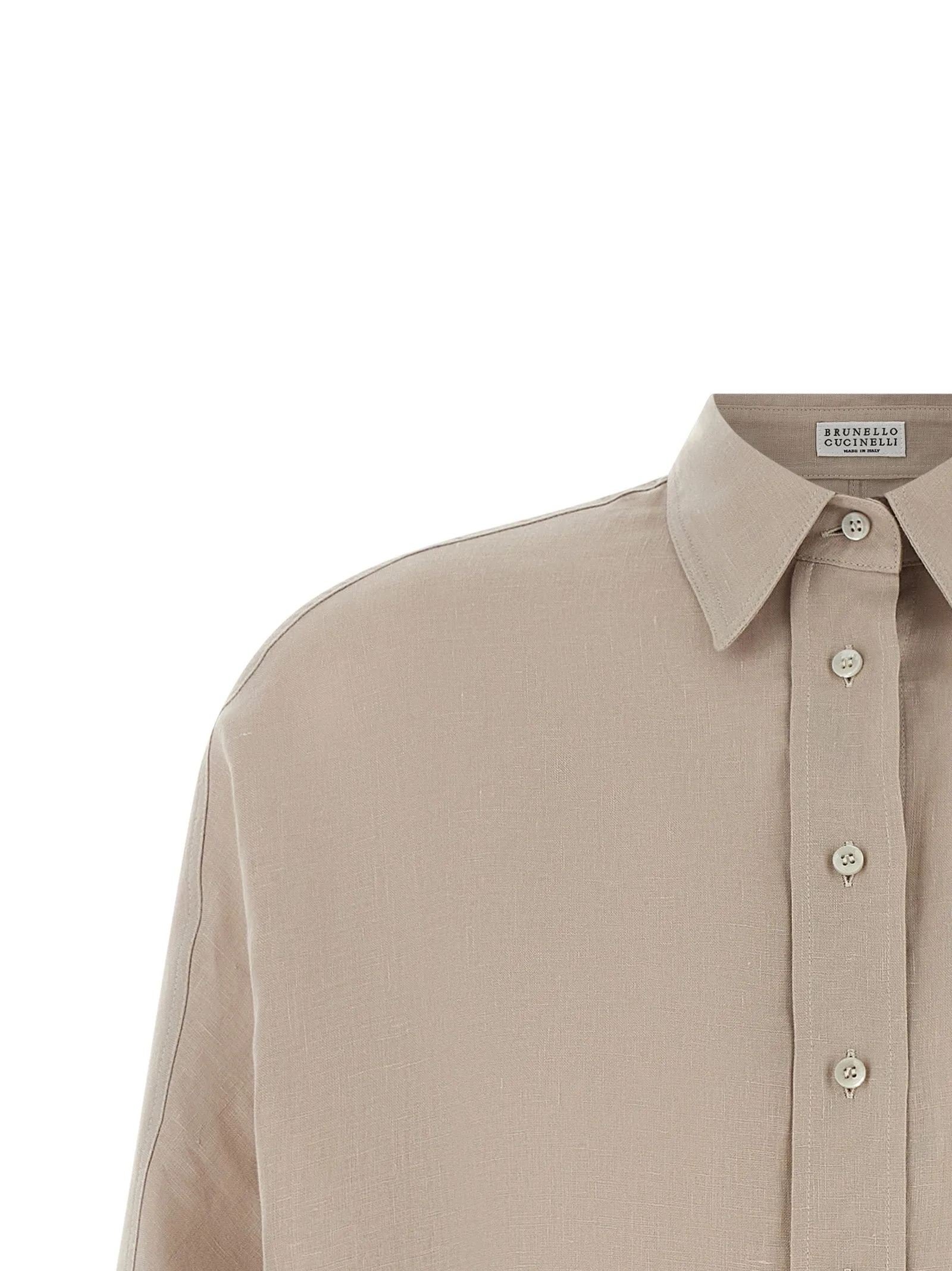 Dazzling Cascade Cuffs Shirt And Blouse Beige sold by Wanan Luxury product image thumbnail 3