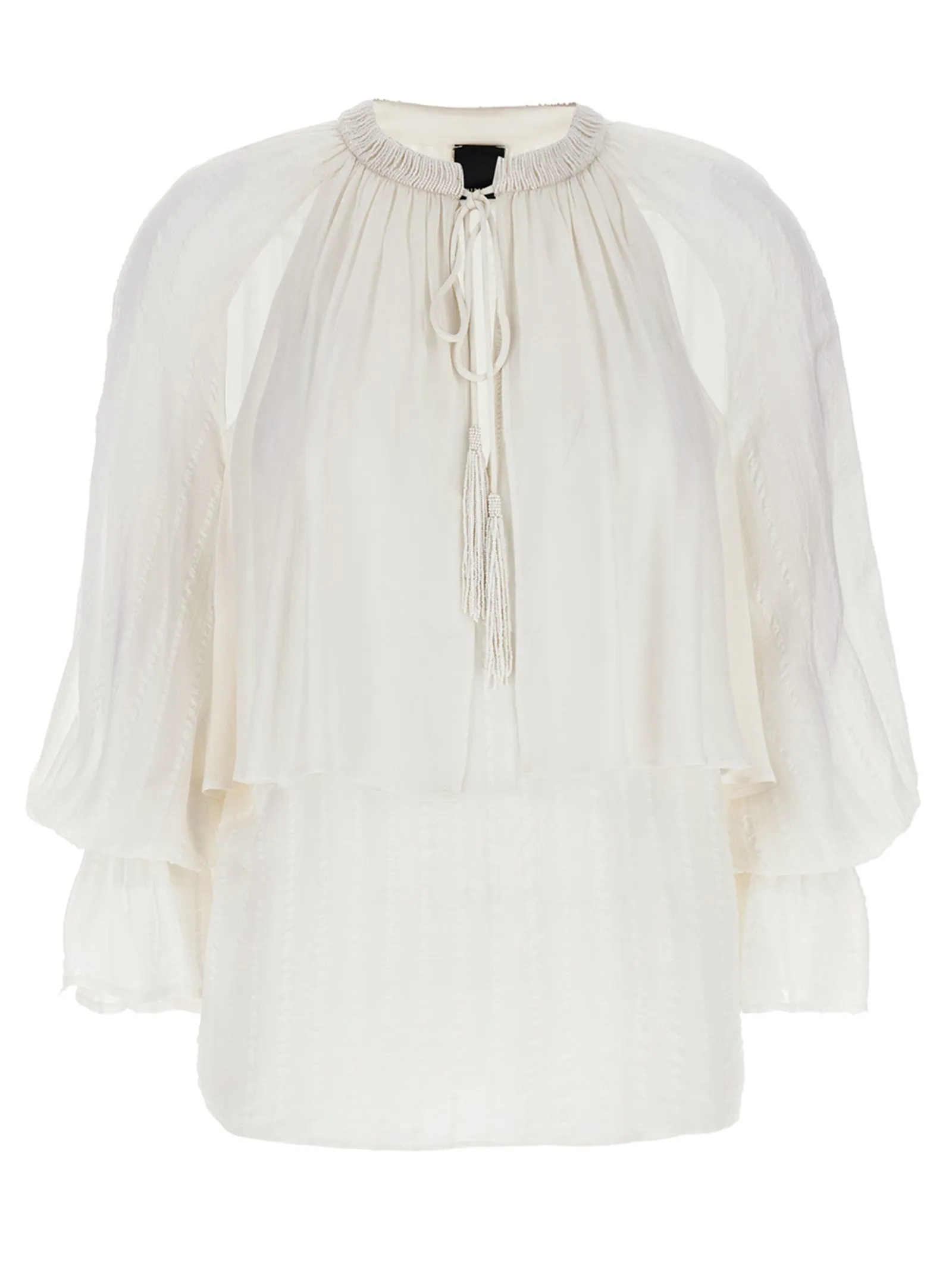 Valium Shirt And Blouse White sold by Wanan Luxury