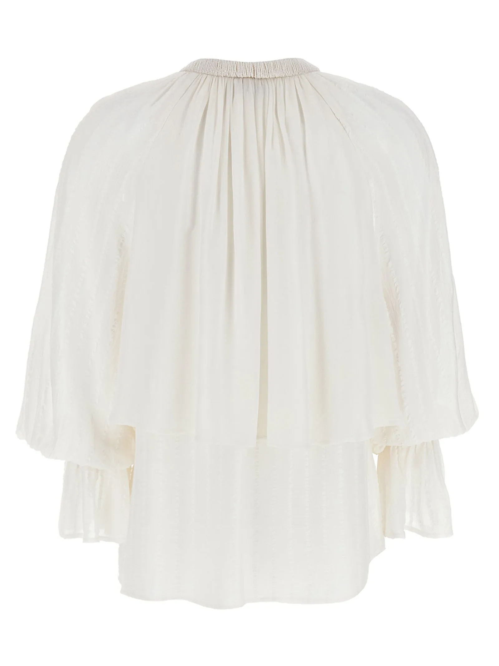 Valium Shirt And Blouse White sold by Wanan Luxury product image thumbnail 2