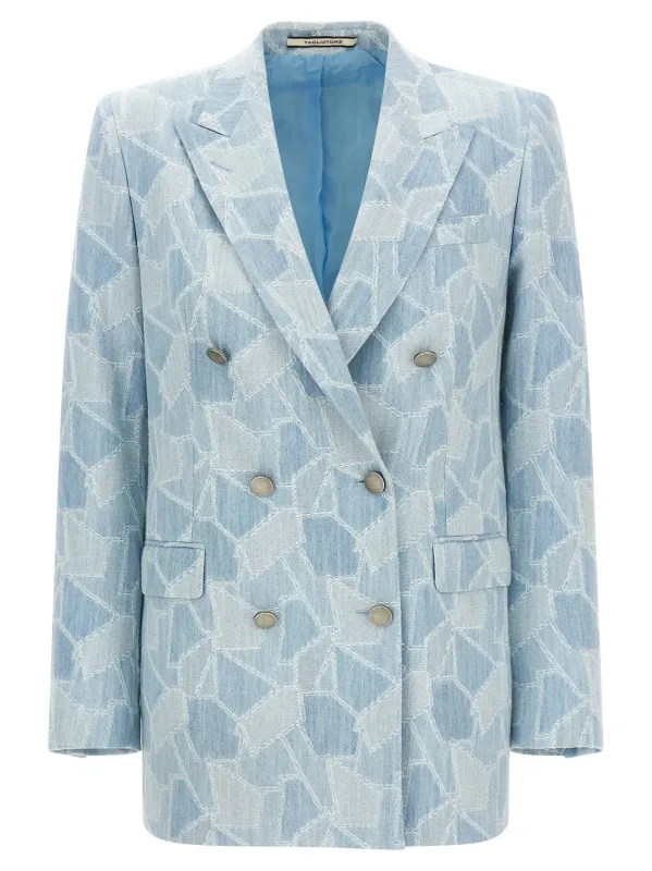Jasmine Blazers Light Blue made by Tagliatore