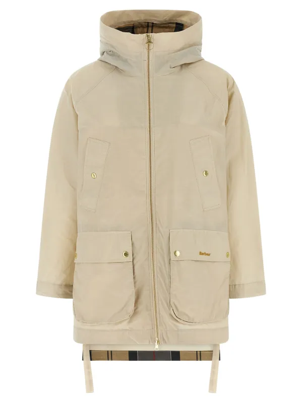 Middlemarch Puffer Jackets Beige made by Barbour