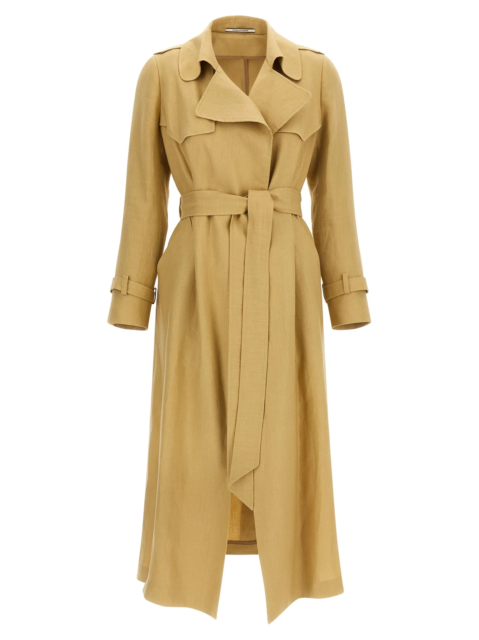 Carola Coats And Trench Coats Beige sold by Wanan Luxury