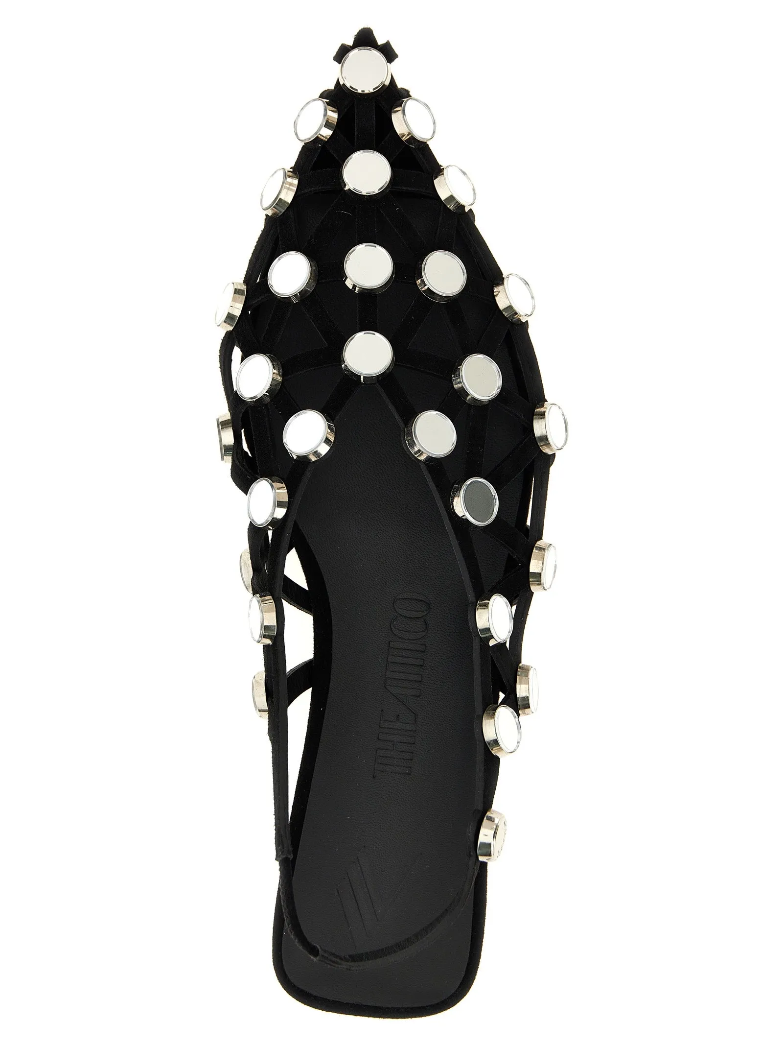 Grid Flat Shoes Black sold by Wanan Luxury product image thumbnail 4