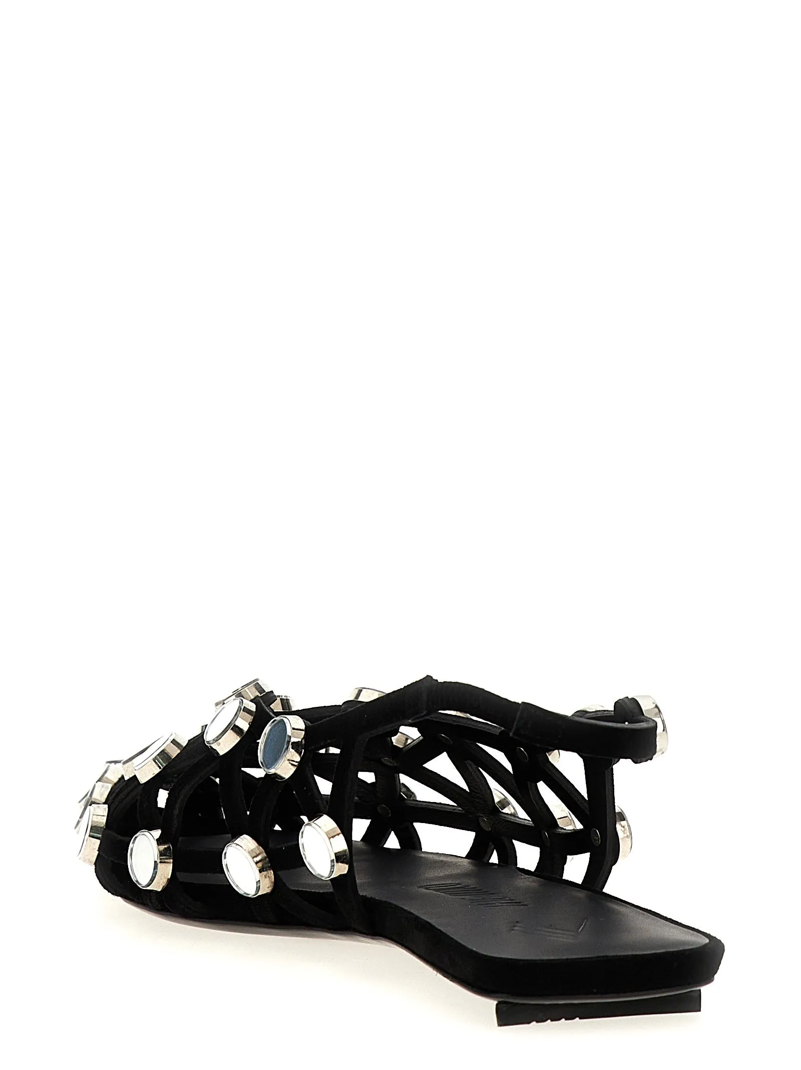 Grid Flat Shoes Black sold by Wanan Luxury product image thumbnail 3