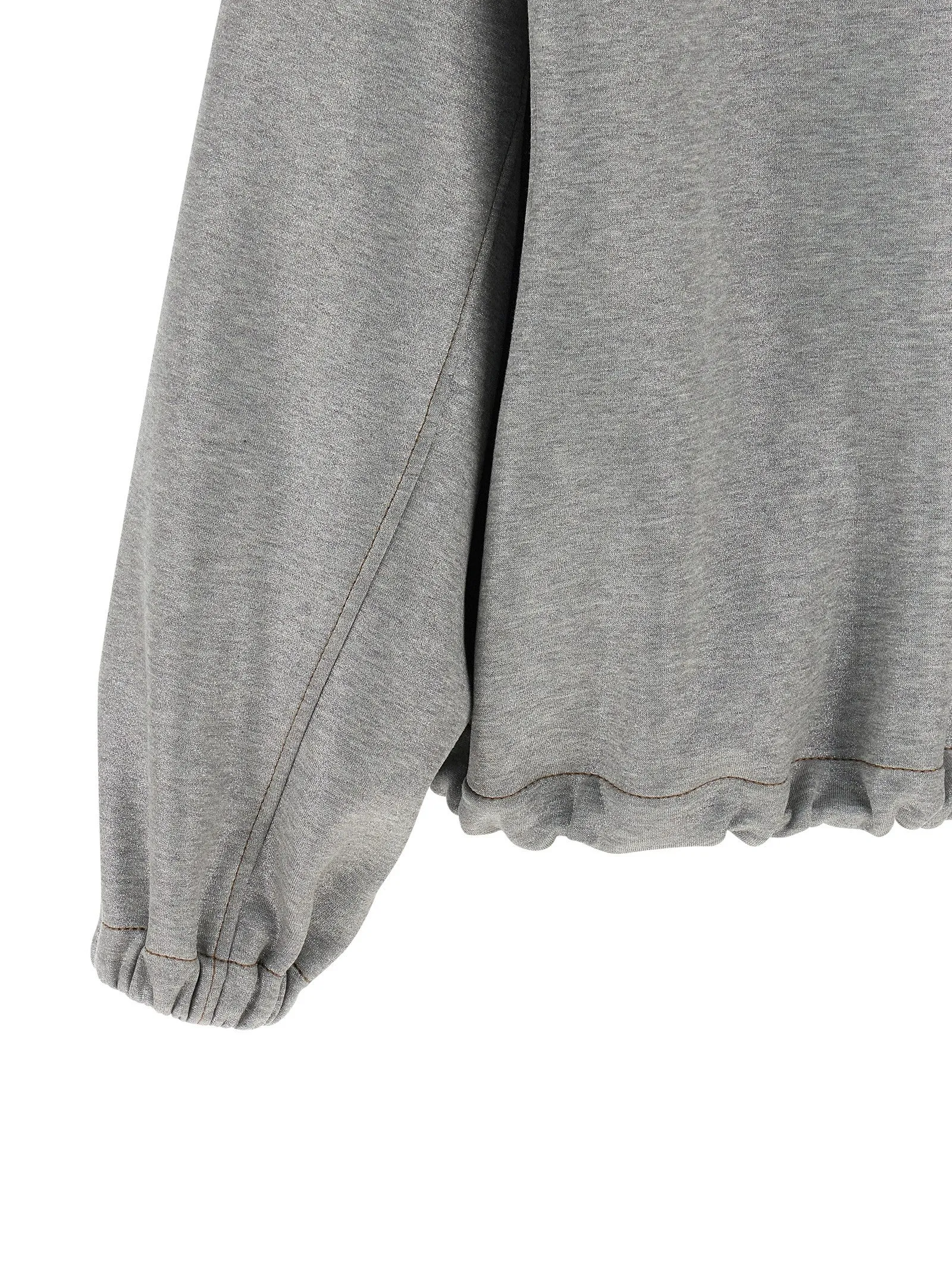 Shiny Zipper Pull Puffer Jackets Silver sold by Wanan Luxury product image thumbnail 4