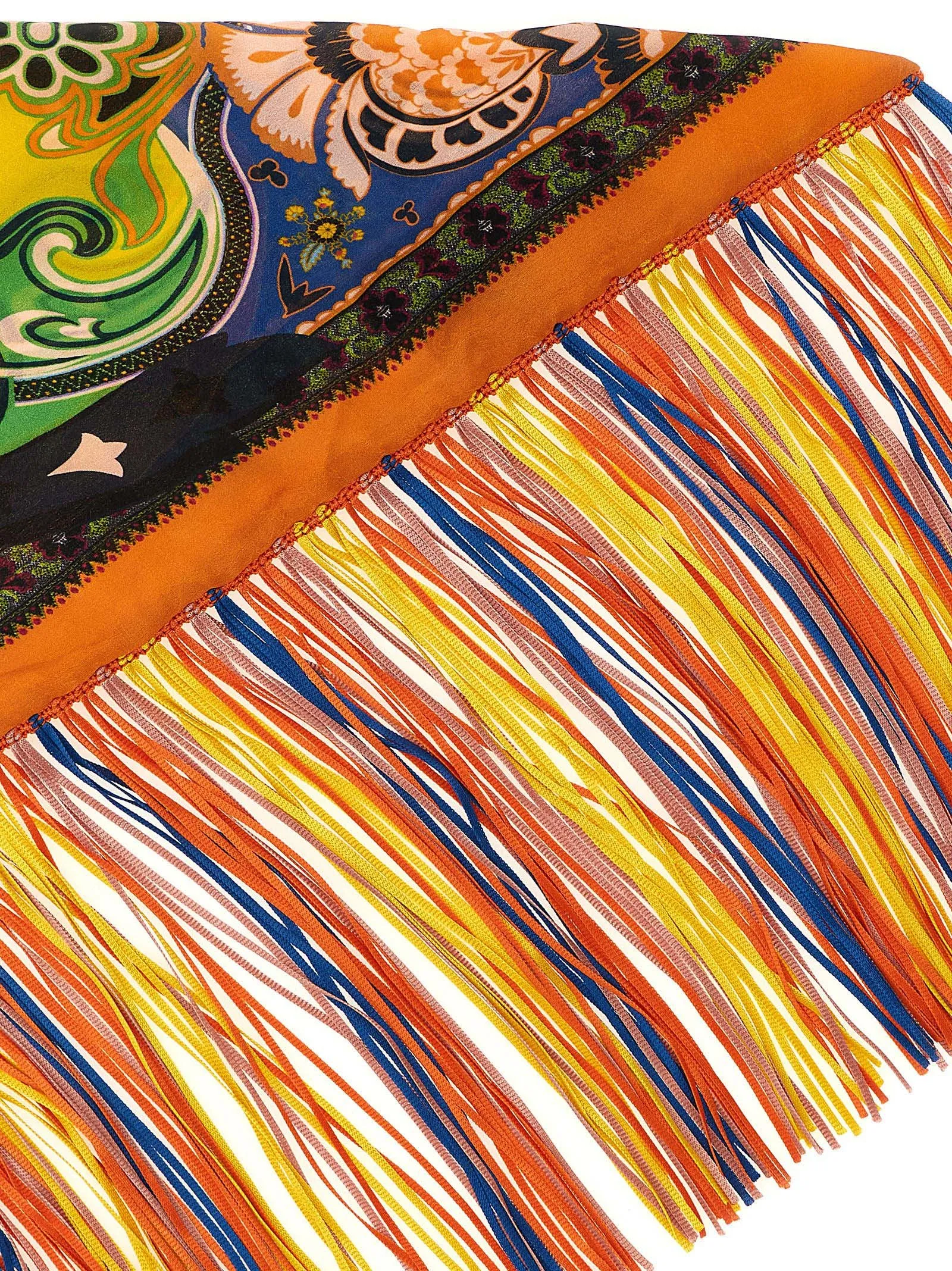 Fringed Scarf Scarves And Foulards Multicolor sold by Wanan Luxury product image thumbnail 3