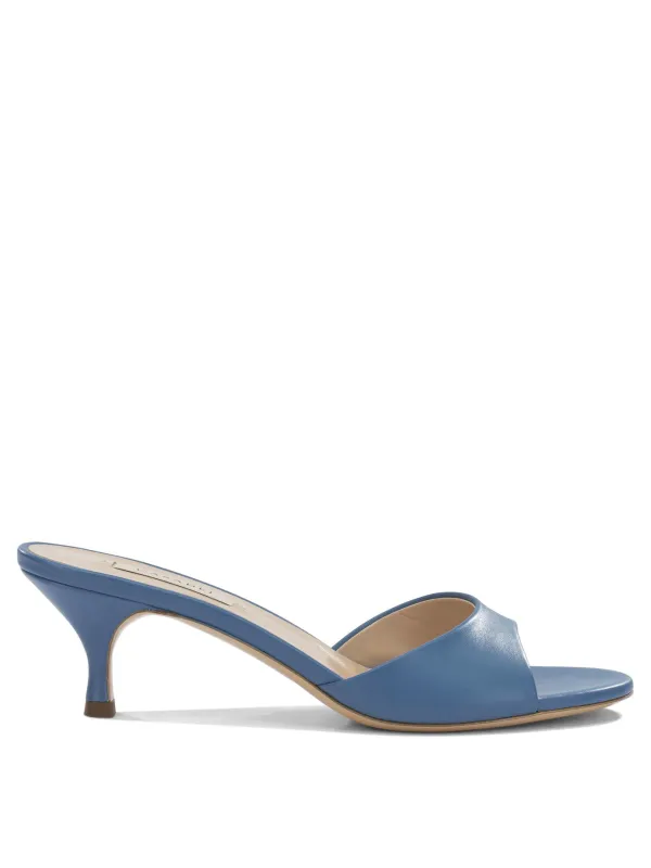 Heeled Shoes Blue made by Casadei