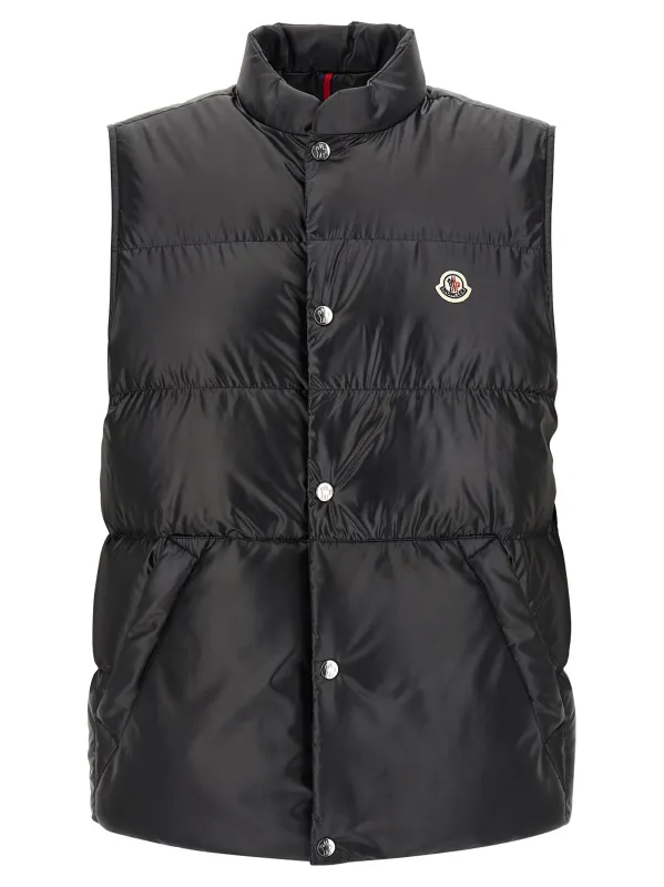 Restigo Gilet Black made by Moncler