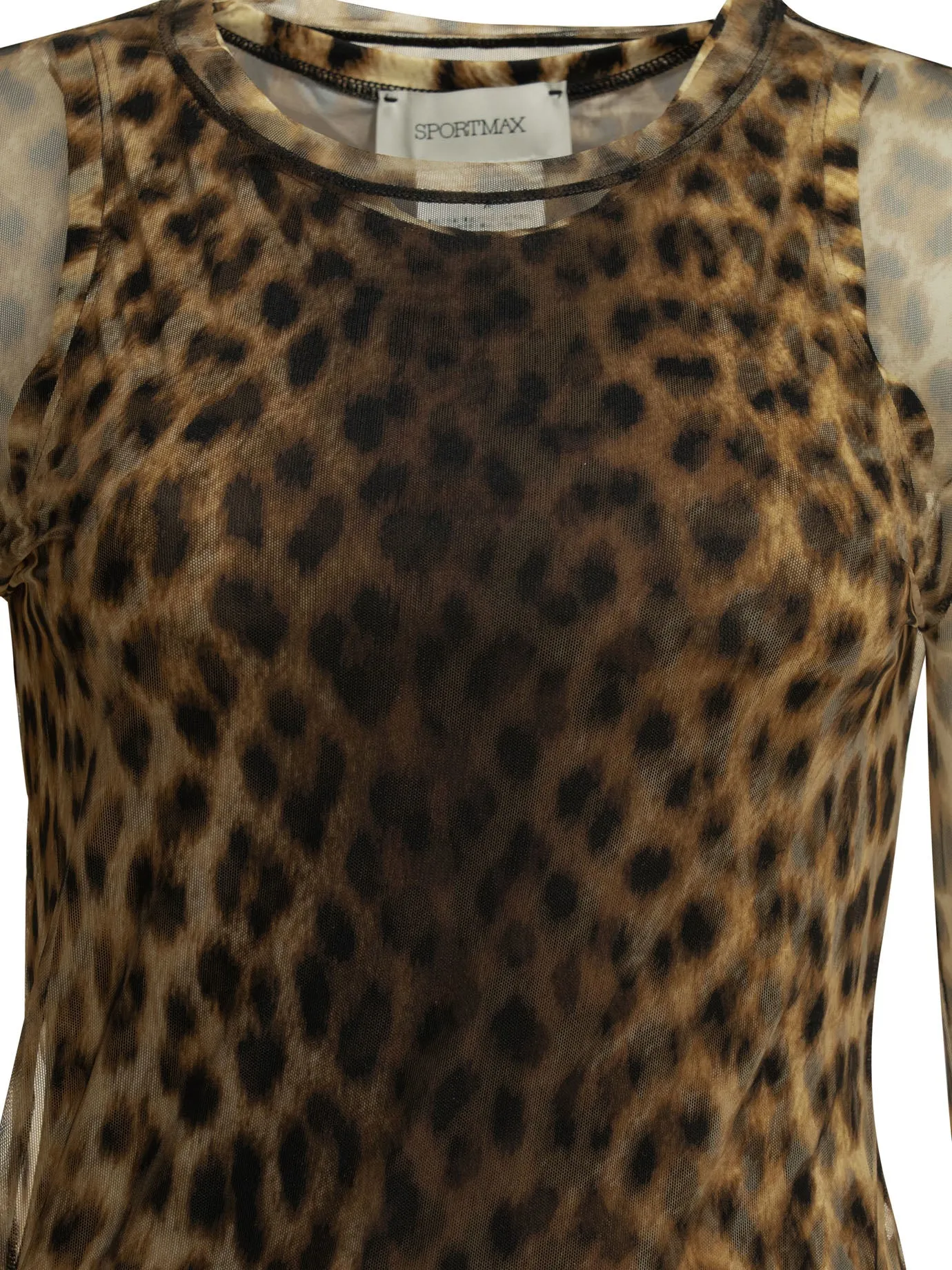 Fitted Animalier Top Tops Brown sold by Wanan Luxury product image thumbnail 3