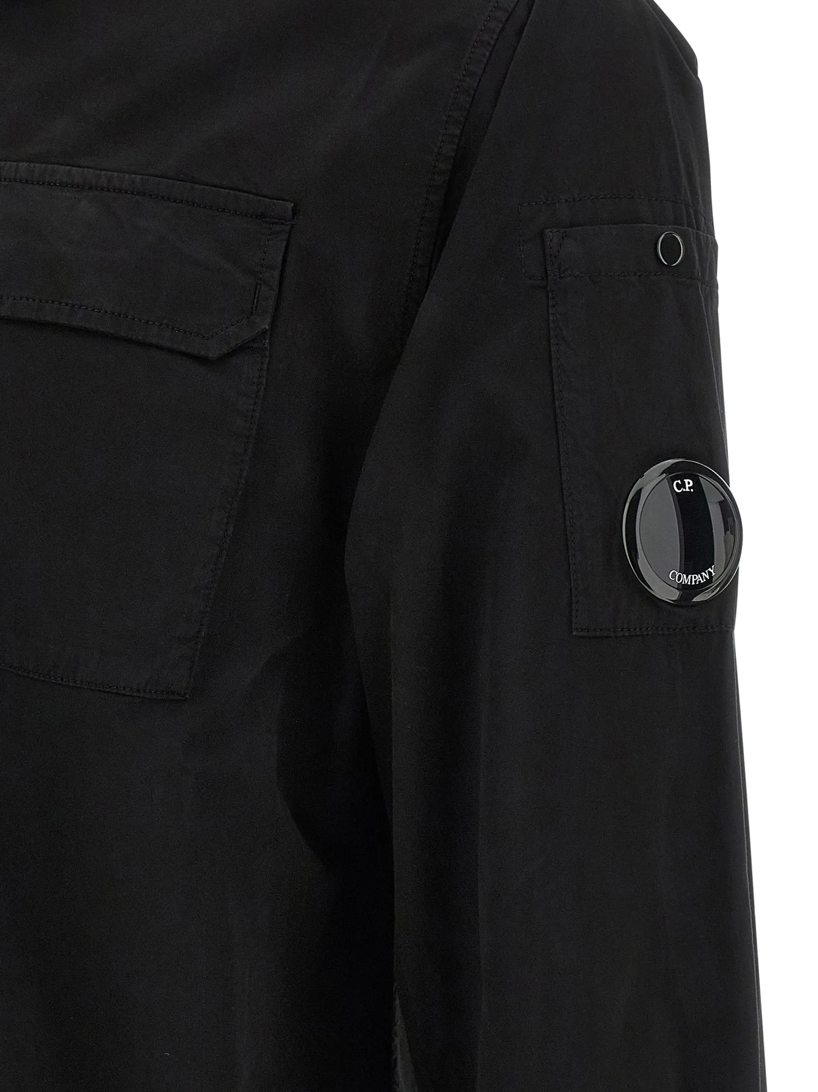 Zip Overshirt Shirt And Blouse Black sold by Wanan Luxury product image thumbnail 4