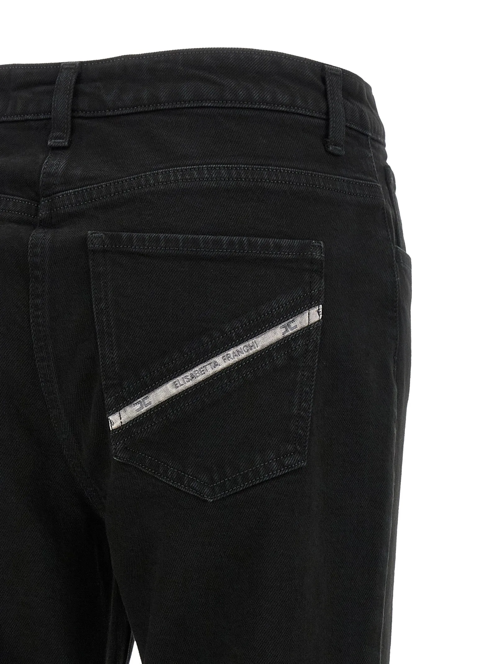 Jewel Padlock Jeans Black sold by Wanan Luxury product image thumbnail 4