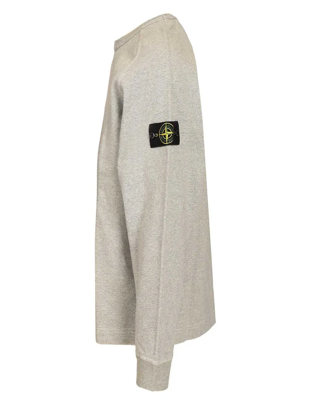 Grey Melange Sweatshirt Sweatshirts Grey sold by Wanan Luxury product image thumbnail 3
