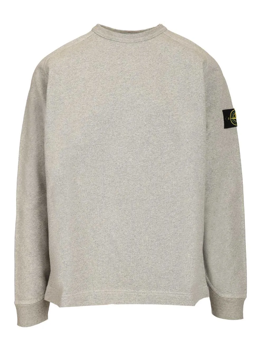 Grey Melange Sweatshirt Sweatshirts Grey sold by Wanan Luxury