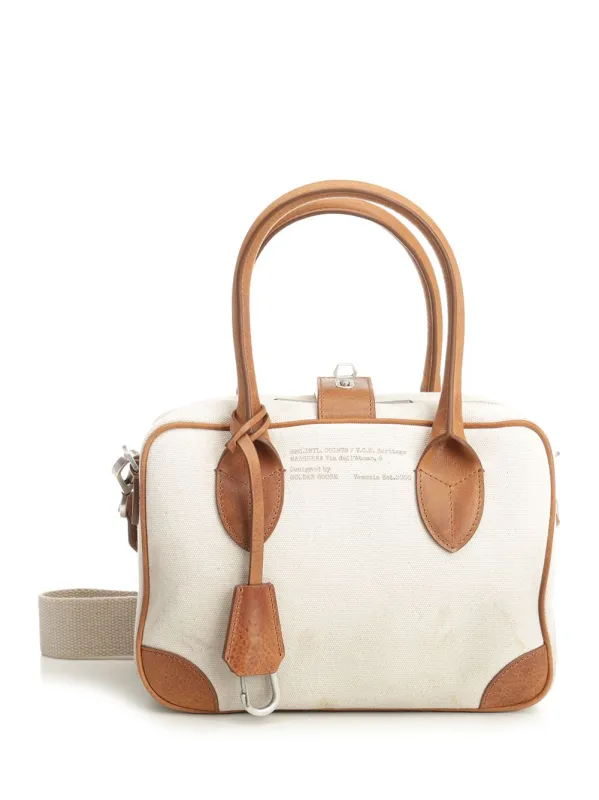 Vita Handbags White made by Golden Goose
