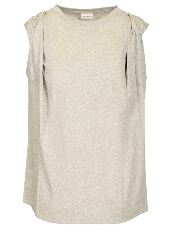 Hutty Extra Light Jersey T-Shirt Grey made by Dries Van Noten