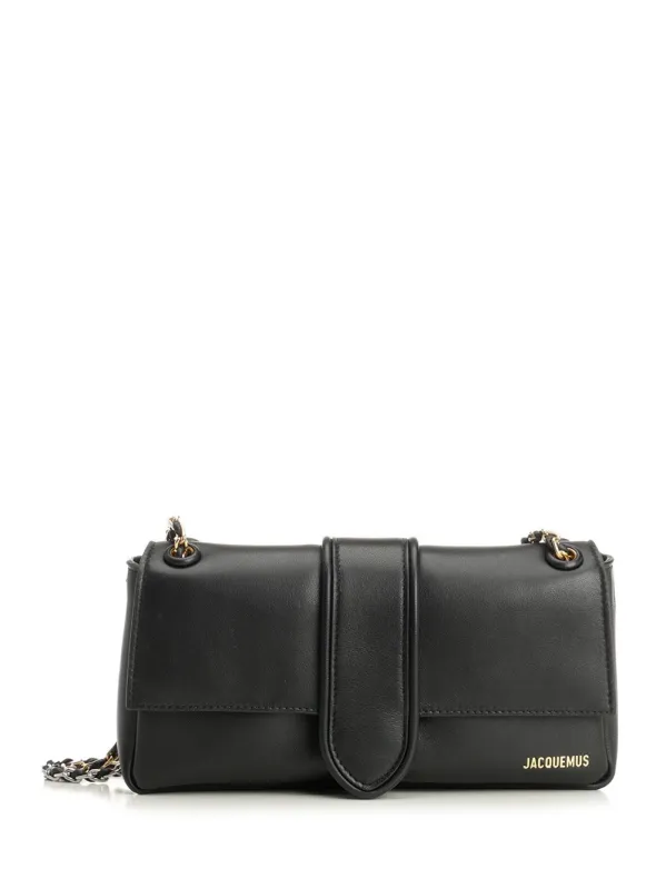 Le Bambino Chaine Shoulder Bags Black made by Jacquemus