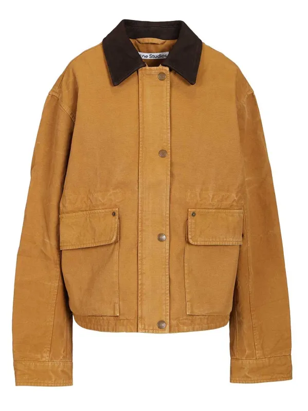 Canvas Jacket Jackets Orange made by Acne Studios