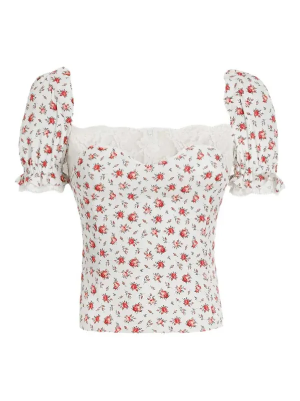 Floral Top made by Dolce & Gabanna