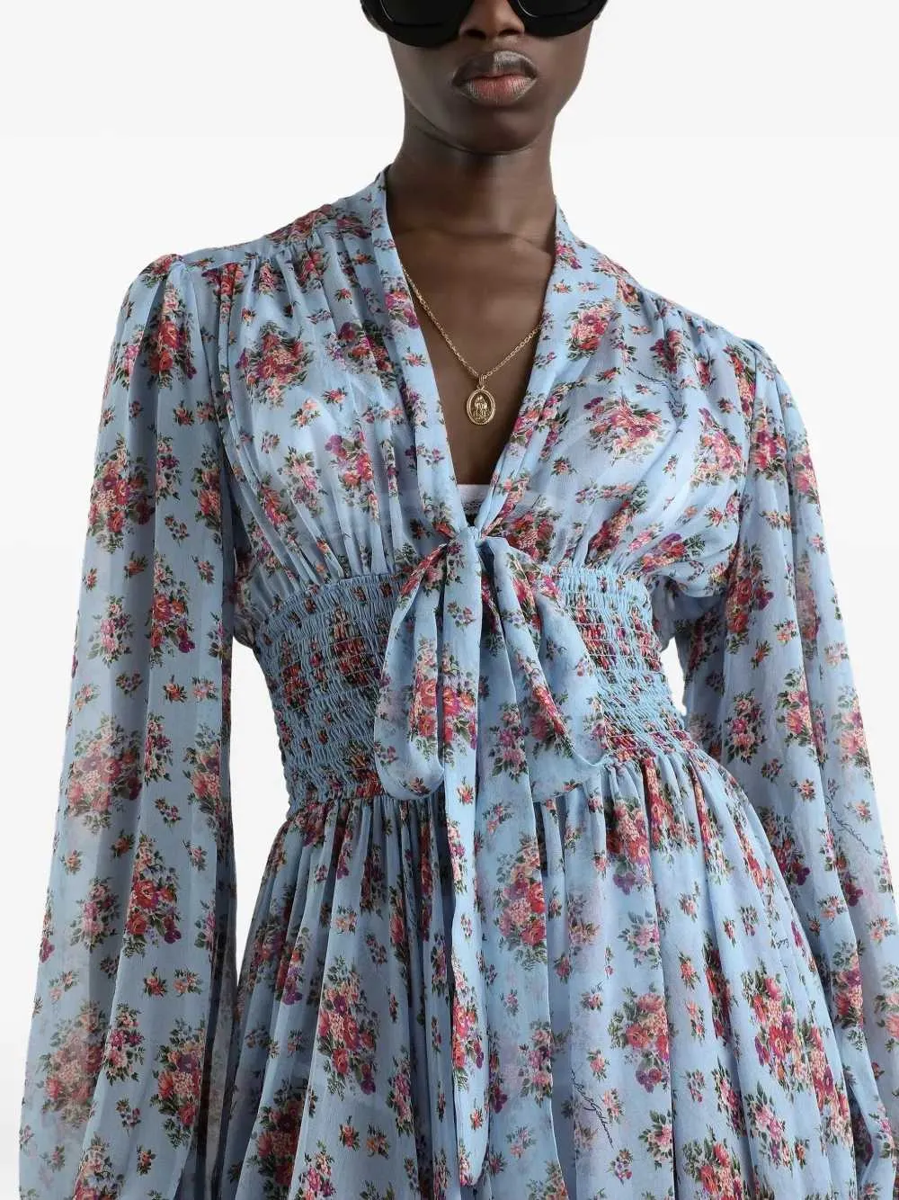 Floral Dress sold by Wanan Luxury product image thumbnail 5