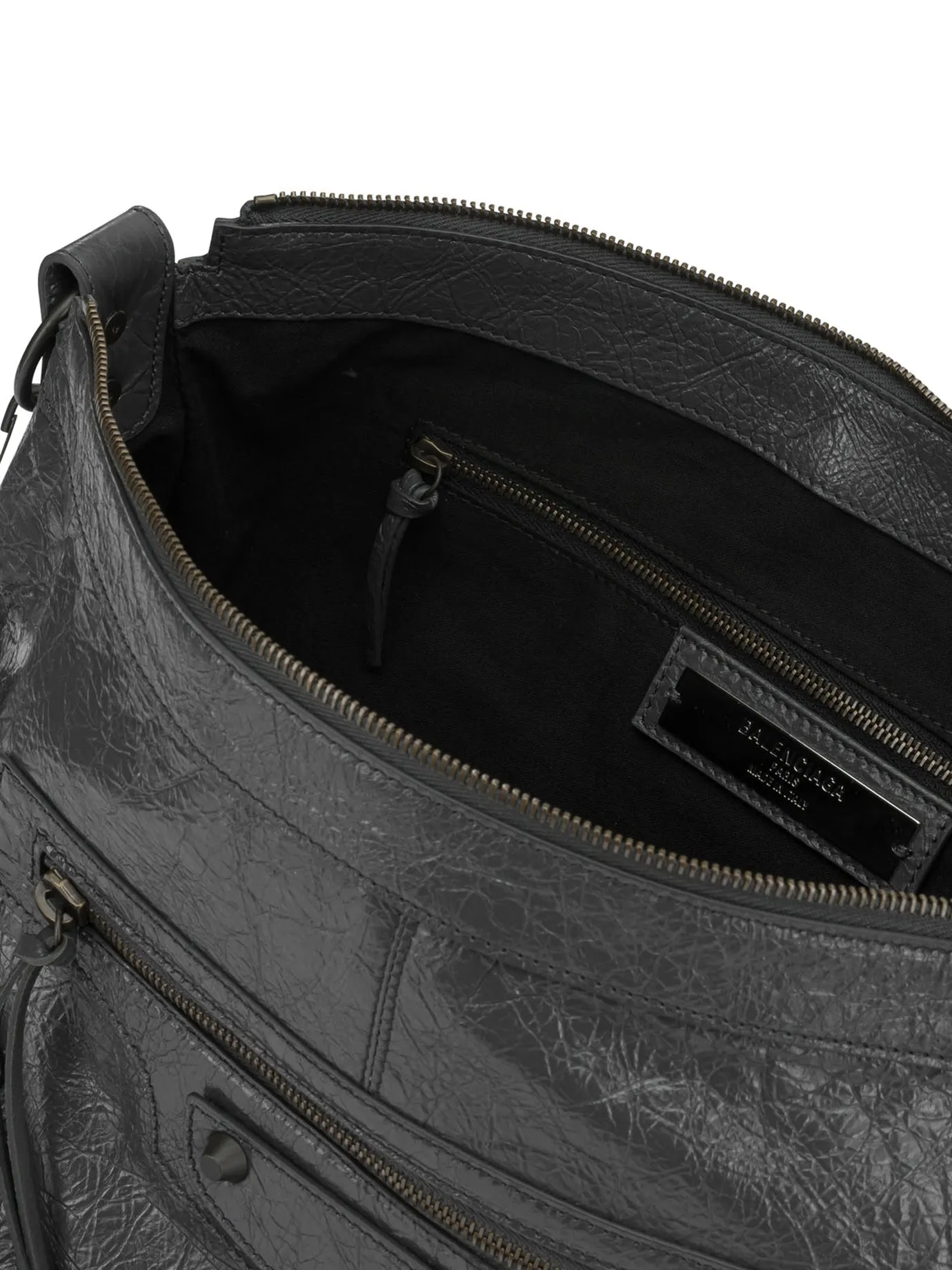 Le City Moto Shoulder Bags Black sold by Wanan Luxury product image thumbnail 5