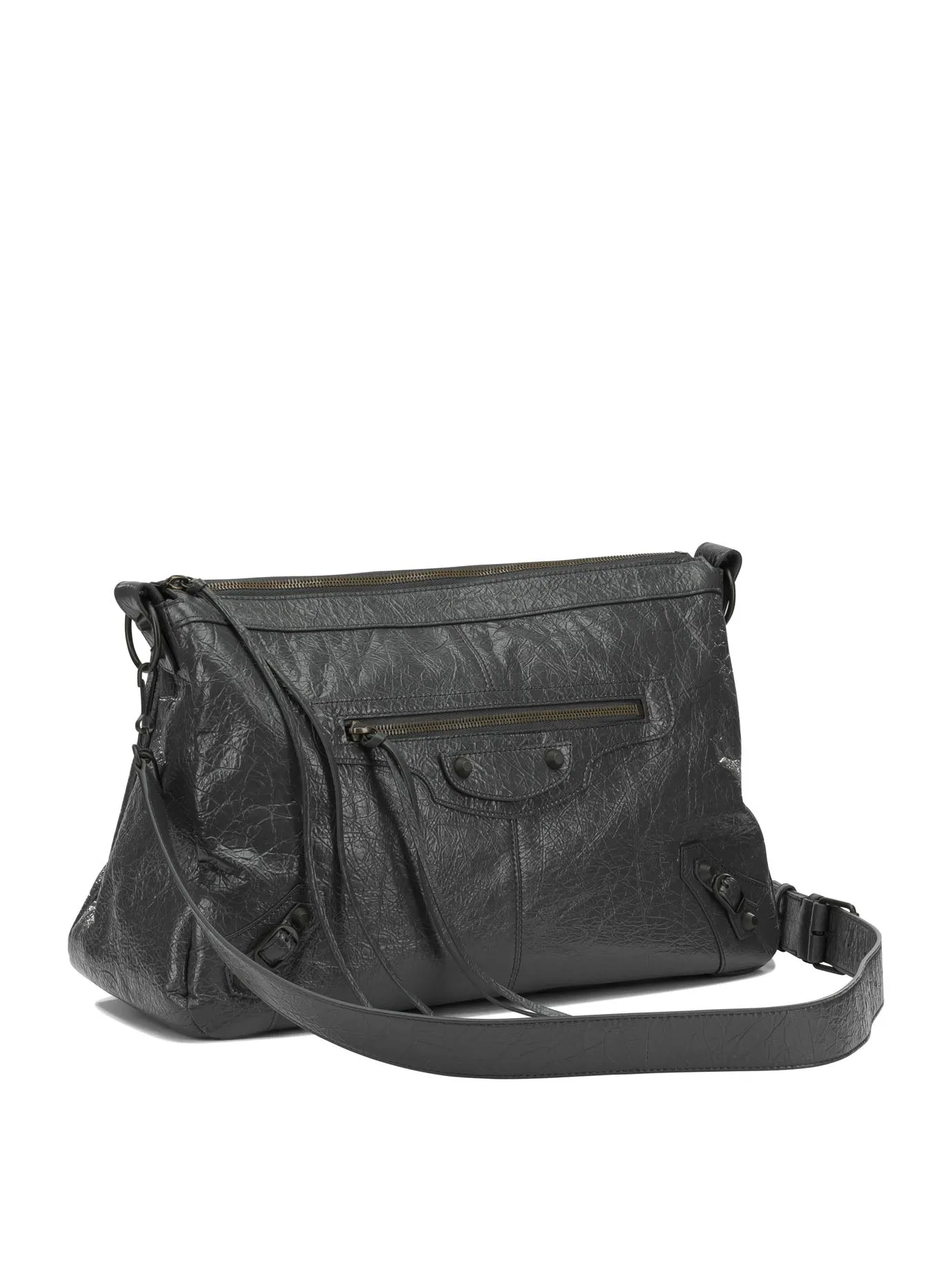 Le City Moto Shoulder Bags Black sold by Wanan Luxury product image thumbnail 2