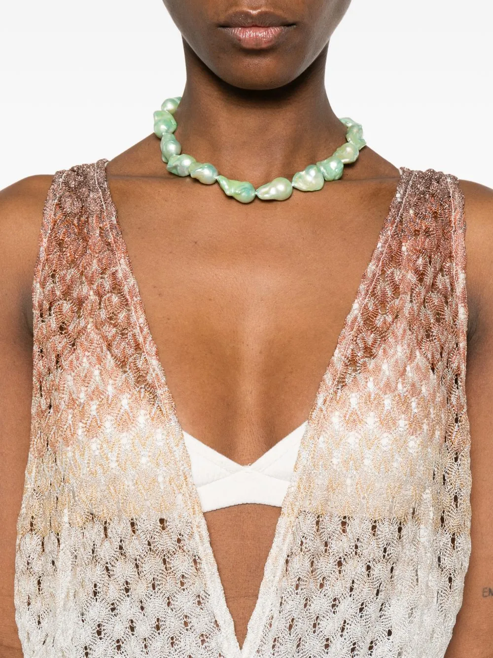 Trousers Blue And Green sold by Wanan Luxury product image thumbnail 2