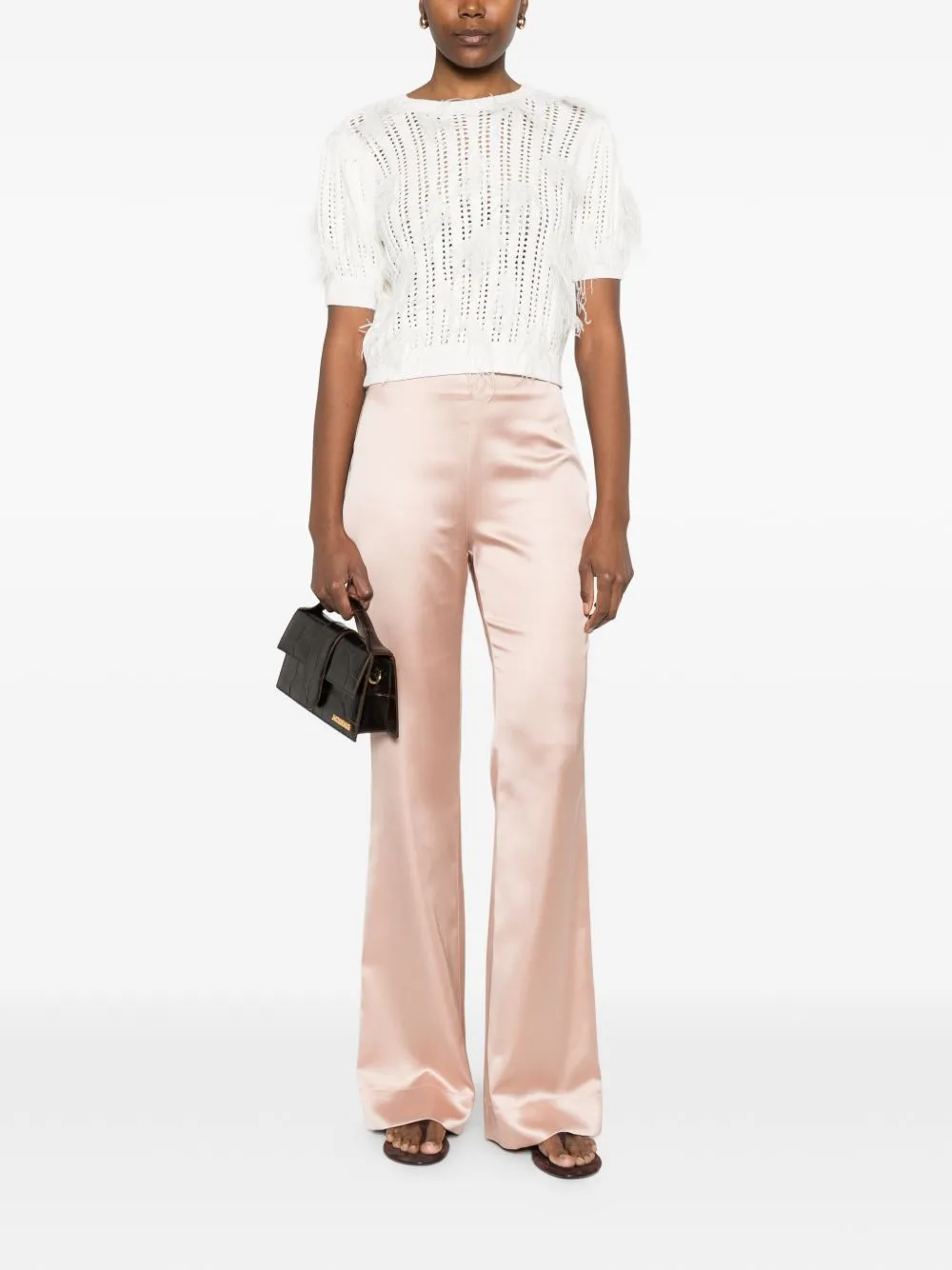 Trousers Rosa Mogano sold by Wanan Luxury product image thumbnail 5