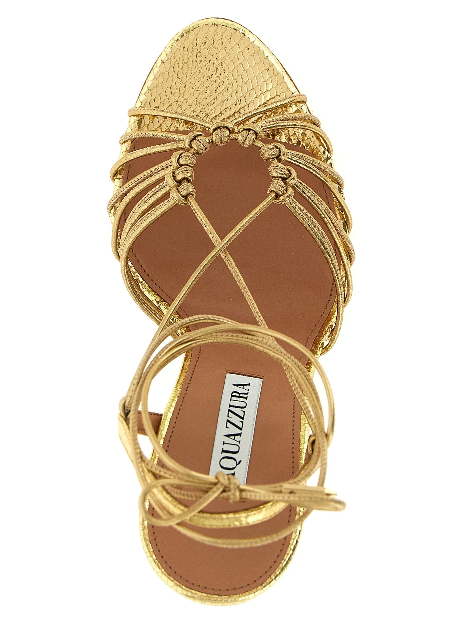 Ritmo Sandals Gold sold by Wanan Luxury product image thumbnail 4