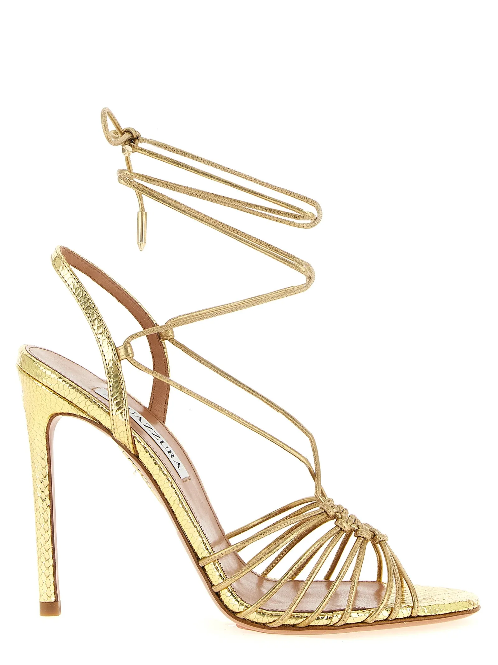 Ritmo Sandals Gold sold by Wanan Luxury