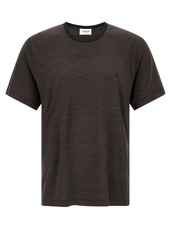 Cassandre T-Shirt Brown made by Yves Saint Laurent