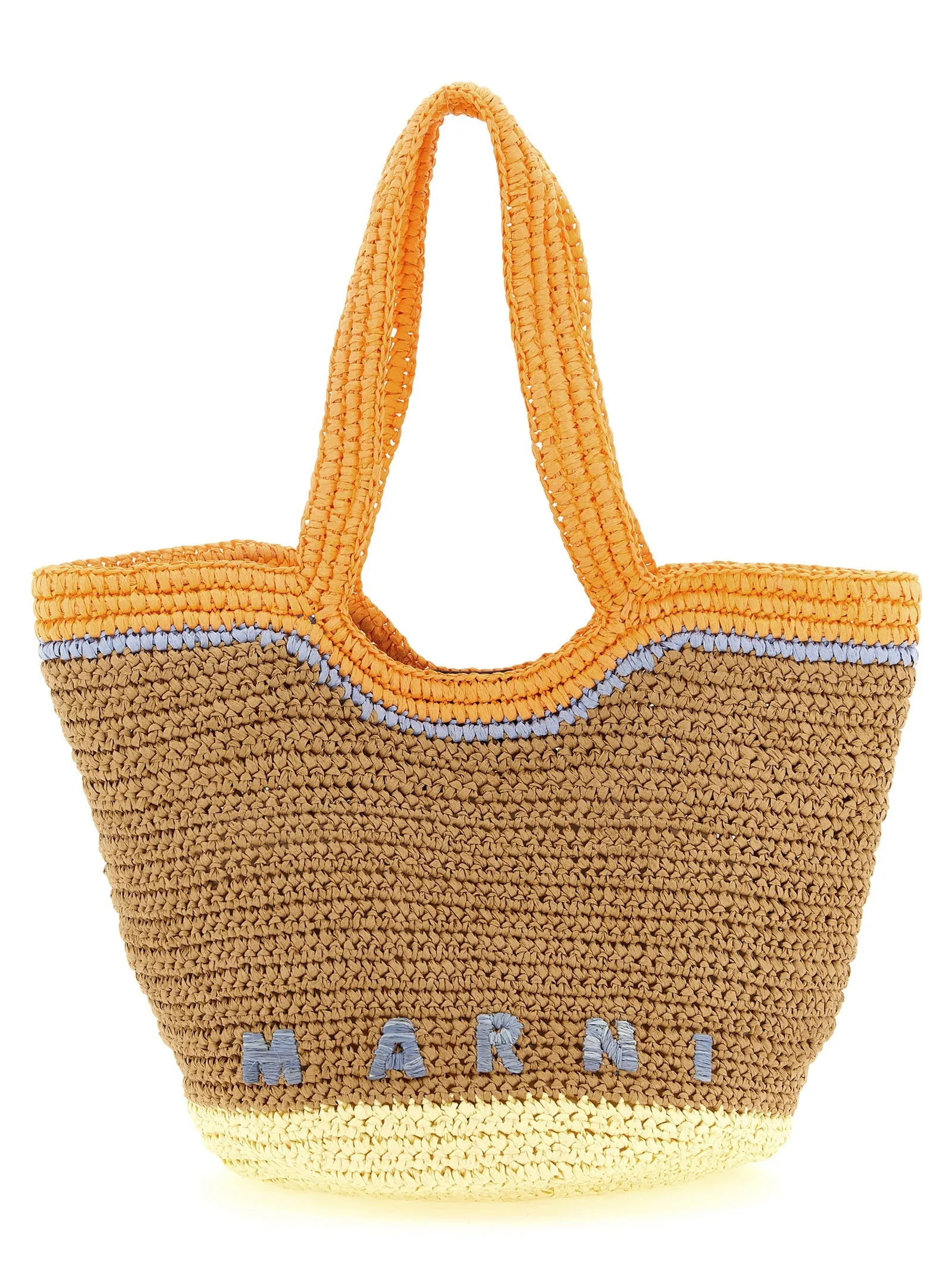 Seaside Tote Bag Multicolor sold by Wanan Luxury