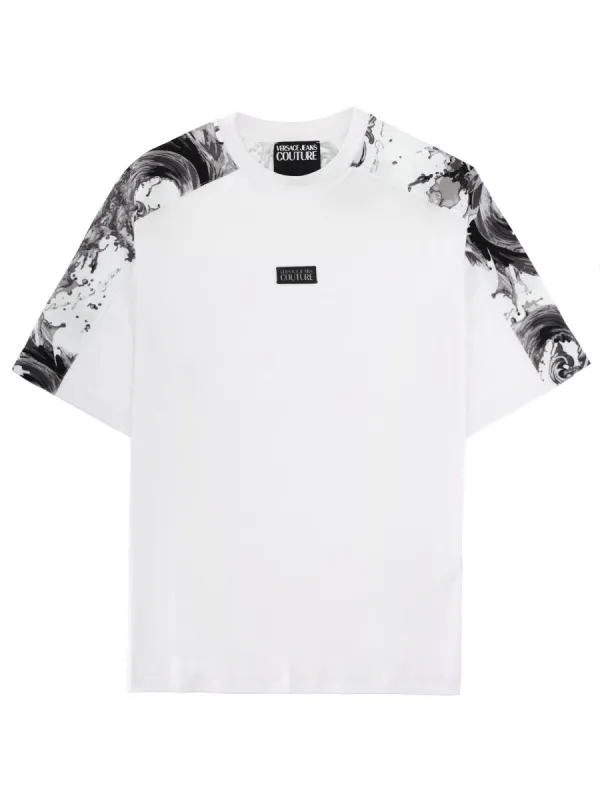 T-Shirt Con Placca Logo made by Versace