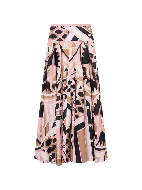Printed Long Skirt made by Emilio Pucci