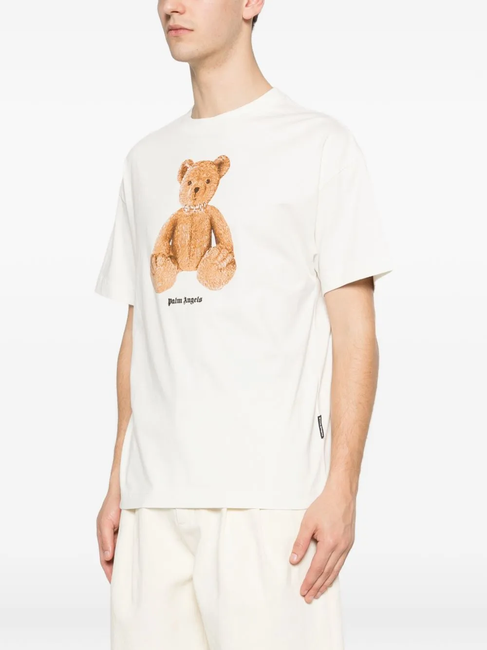 Bear Cotton T-Shirt sold by Wanan Luxury product image thumbnail 4