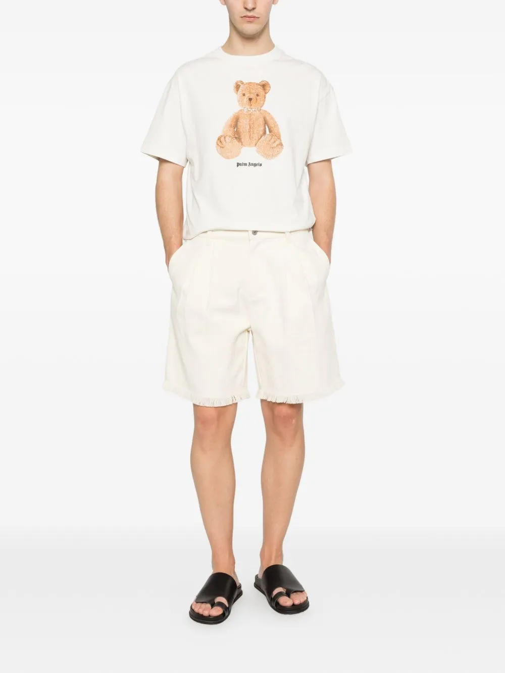 Bear Cotton T-Shirt sold by Wanan Luxury product image thumbnail 2