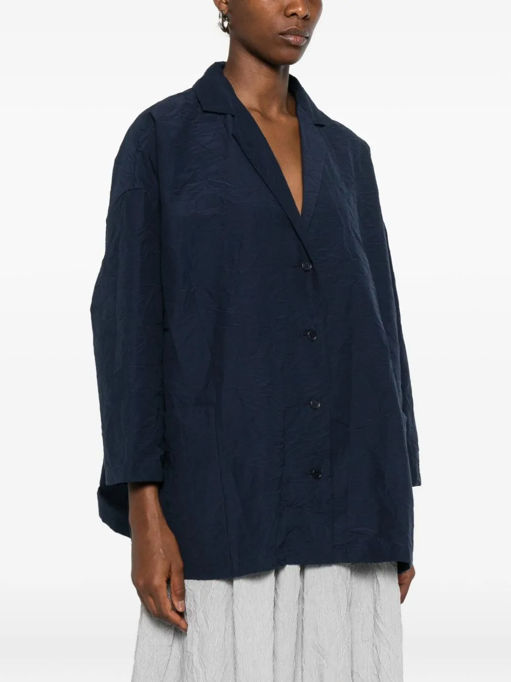 Cotton Blend Blazer Jacket sold by Wanan Luxury product image thumbnail 2