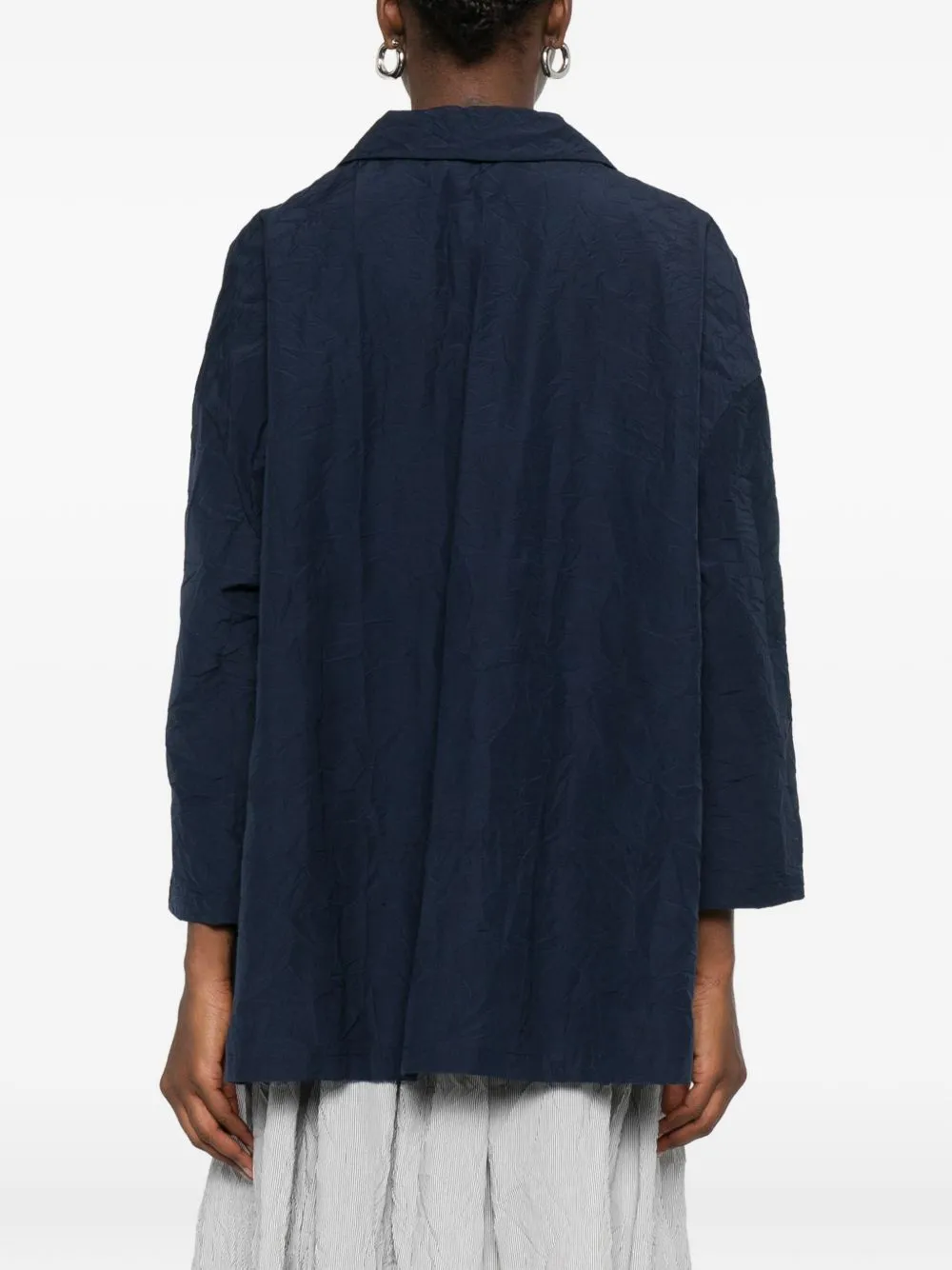 Cotton Blend Blazer Jacket sold by Wanan Luxury product image thumbnail 3