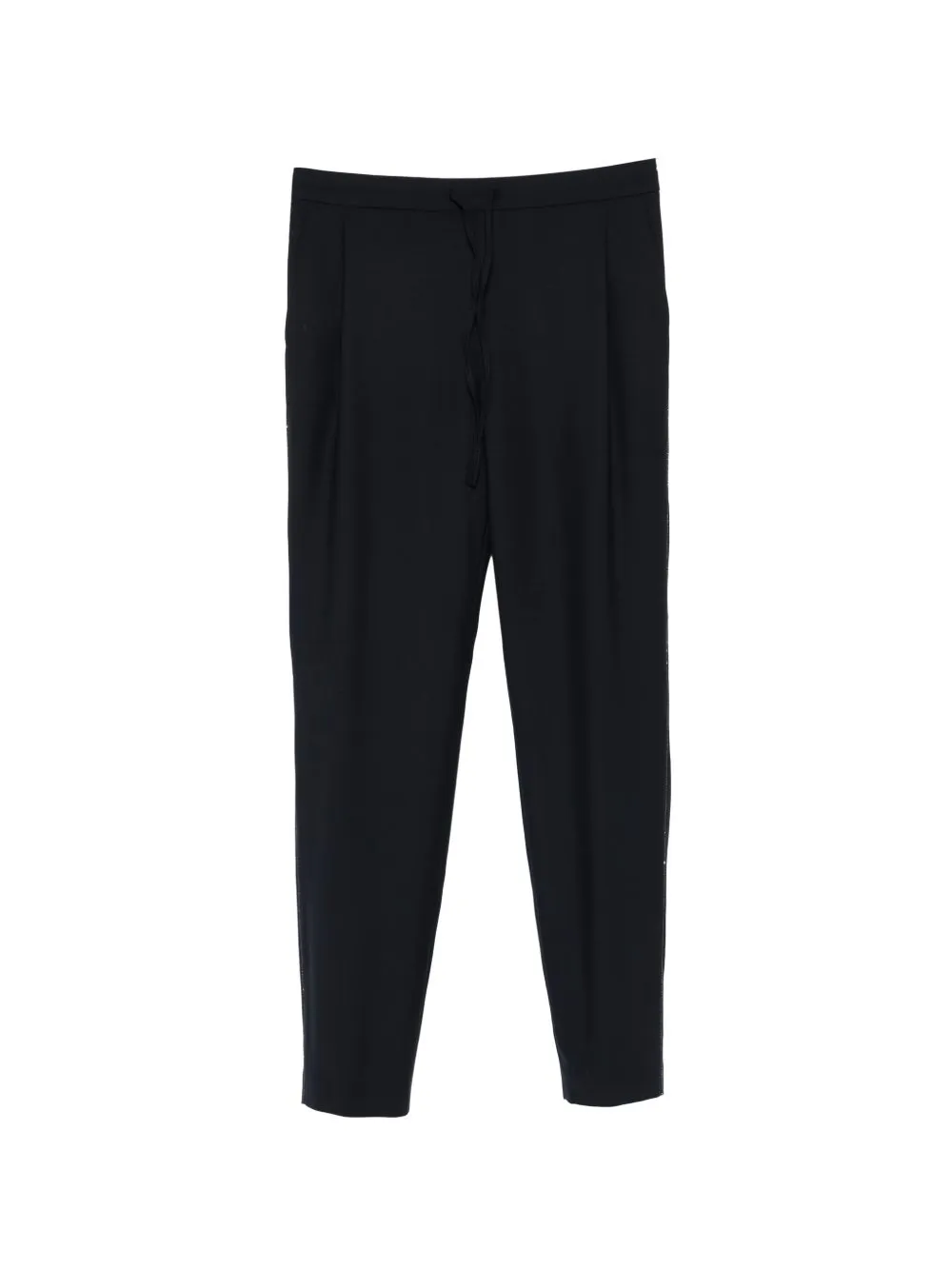 Wool Drawstring Trousers sold by Wanan Luxury