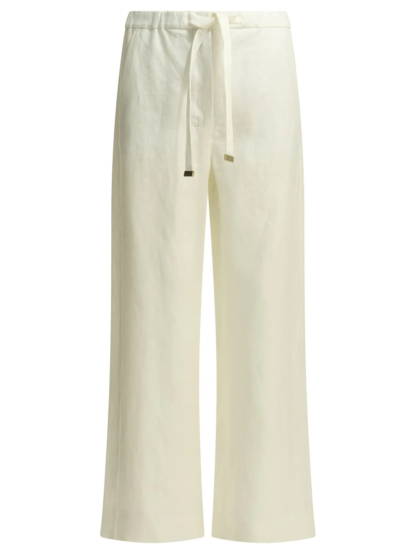 Casual Linen Pants Trousers White sold by Wanan Luxury