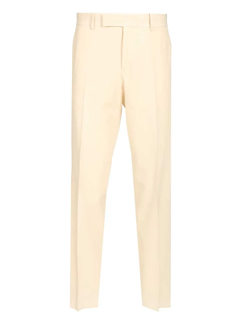 Adv - Look 77 - Straight Leg Gabardine Pants Trousers Beige sold by Wanan Luxury