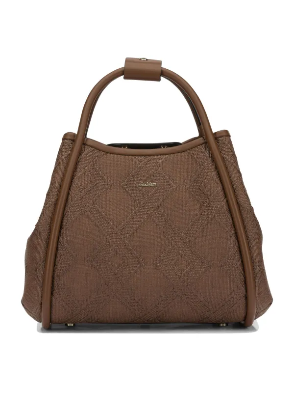 Marine Handbags Brown made by MaxMara