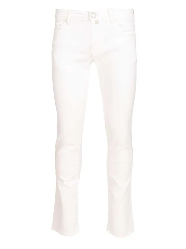Pant 5 Pkt Slim Fit Nick L1 Salpa Bianca 9 Oz Jeans White made by Jacob Cohen