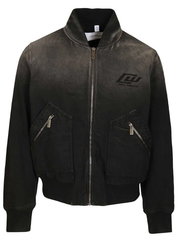Owr Grad Cot Reg Bomber Black Jackets Black made by Off-White