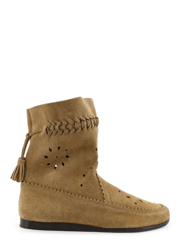 Woosta Suede Boots made by Isabel Marant