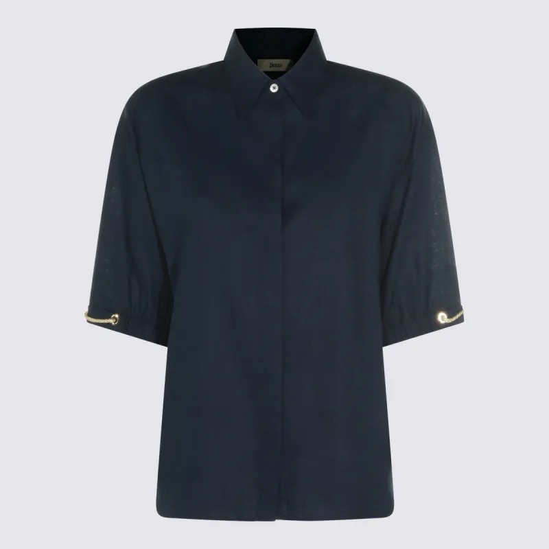 Shirts Navy made by Herno