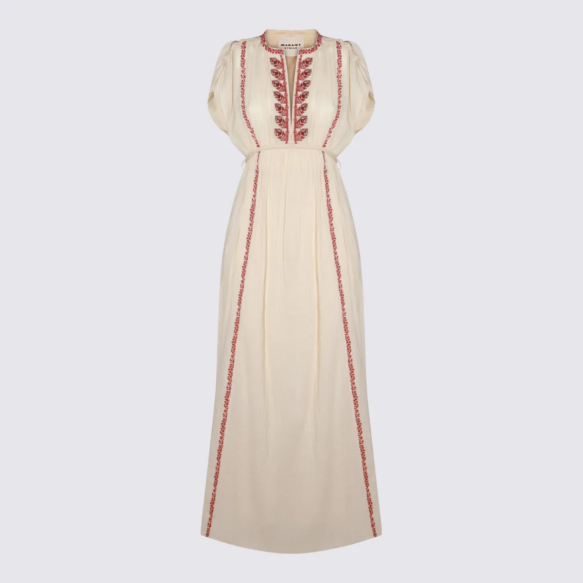 Dresses Beige/Red sold by Wanan Luxury